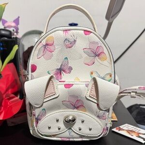 Betsy Johnson Butterfly mini backpack